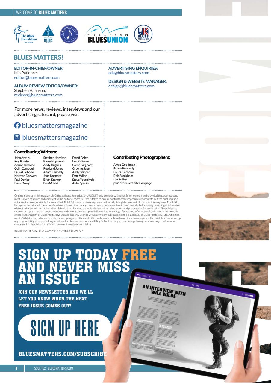 Blues Matters! Preview Pages