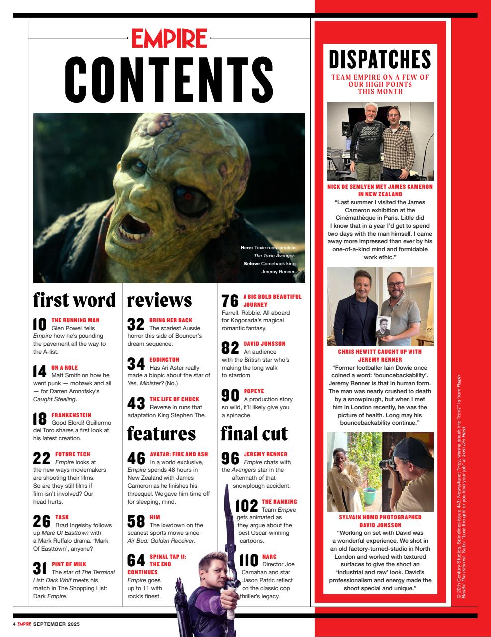 Empire Preview Pages