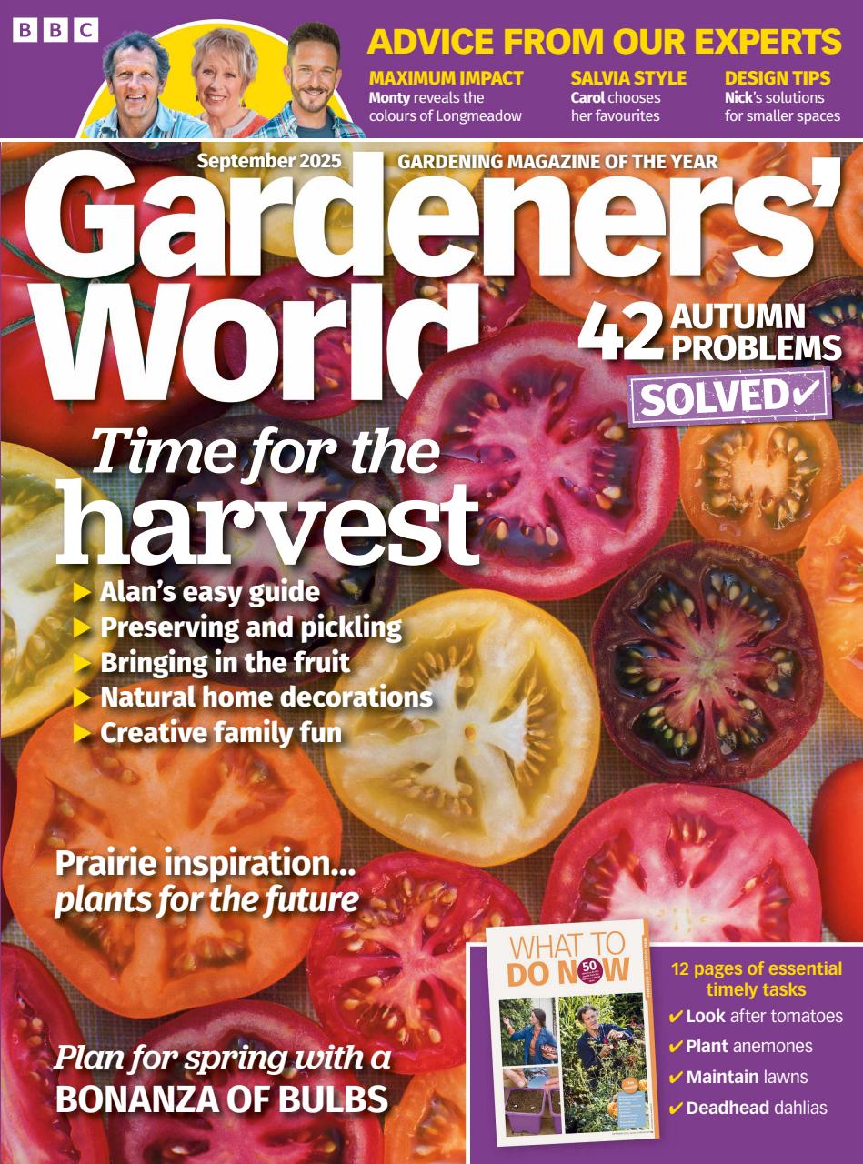 BBC Gardeners’ World Magazine Preview Pages