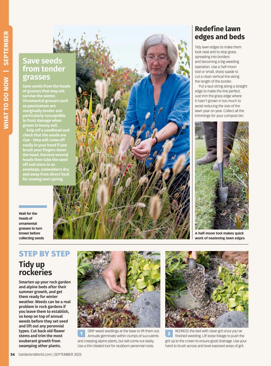 BBC Gardeners’ World Magazine Preview Pages