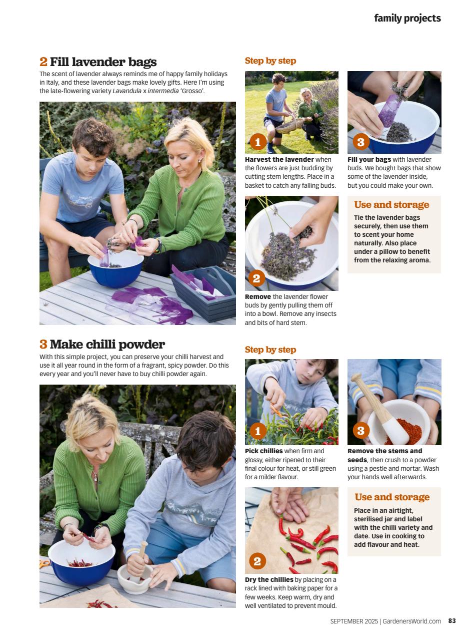 BBC Gardeners’ World Magazine Preview Pages