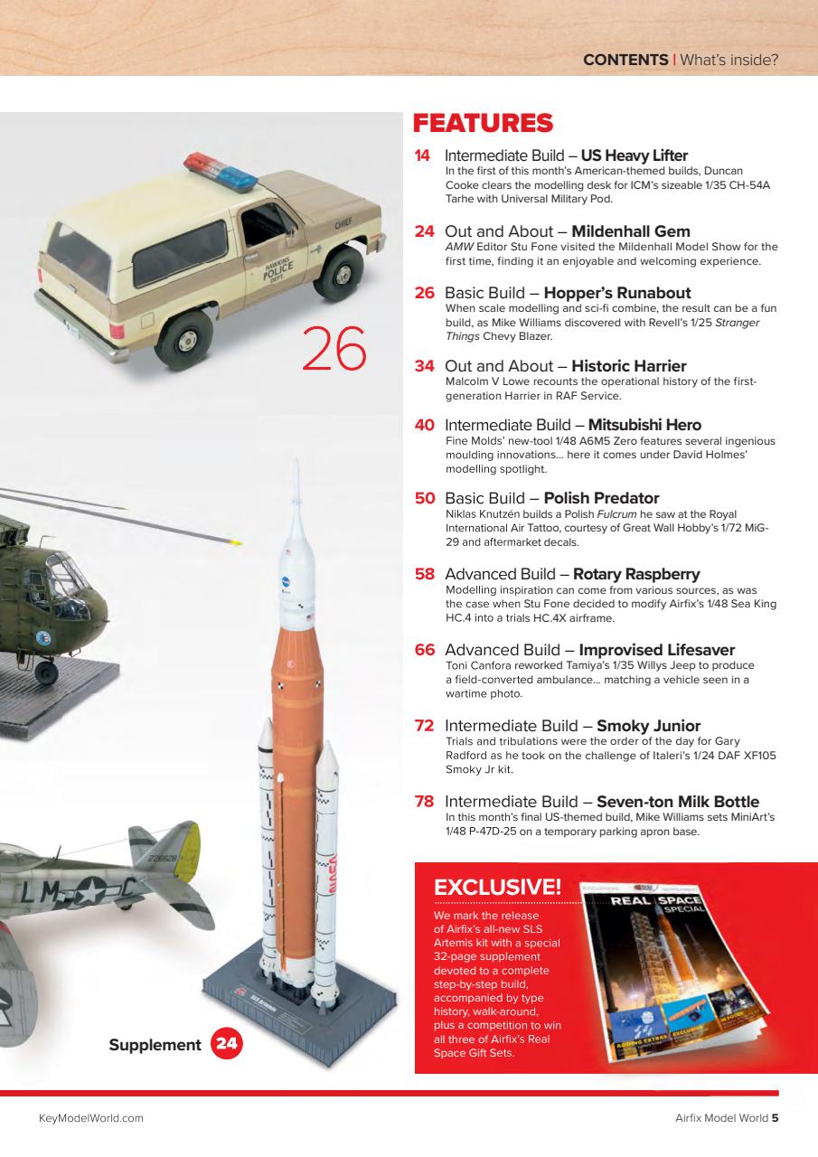 Airfix Model World Preview Pages