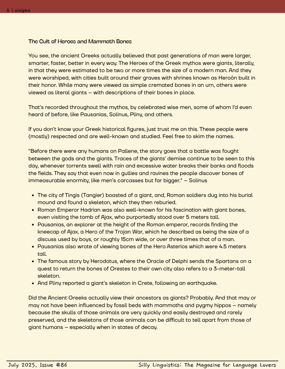 Silly Linguistics Preview Pages