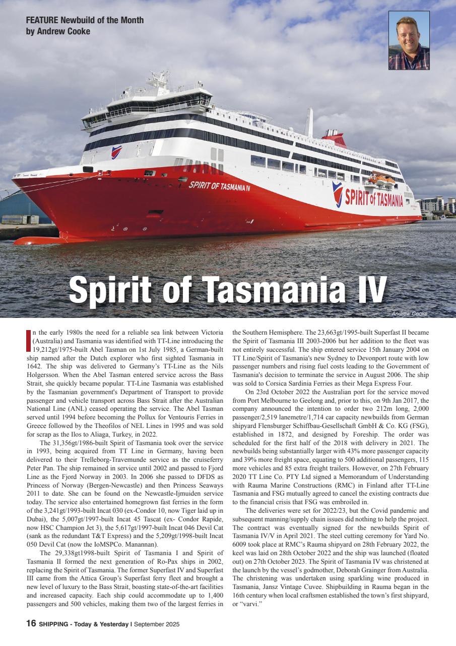 Shipping Today & Yesterday Preview Pages