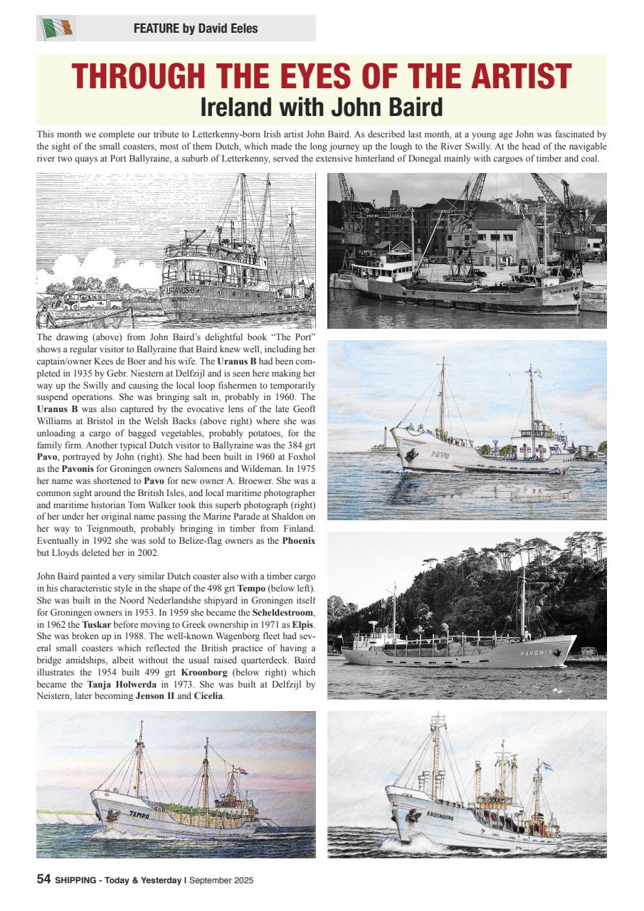 Shipping Today & Yesterday Preview Pages