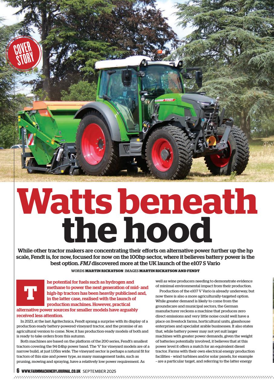 Farm Machinery Journal Preview Pages