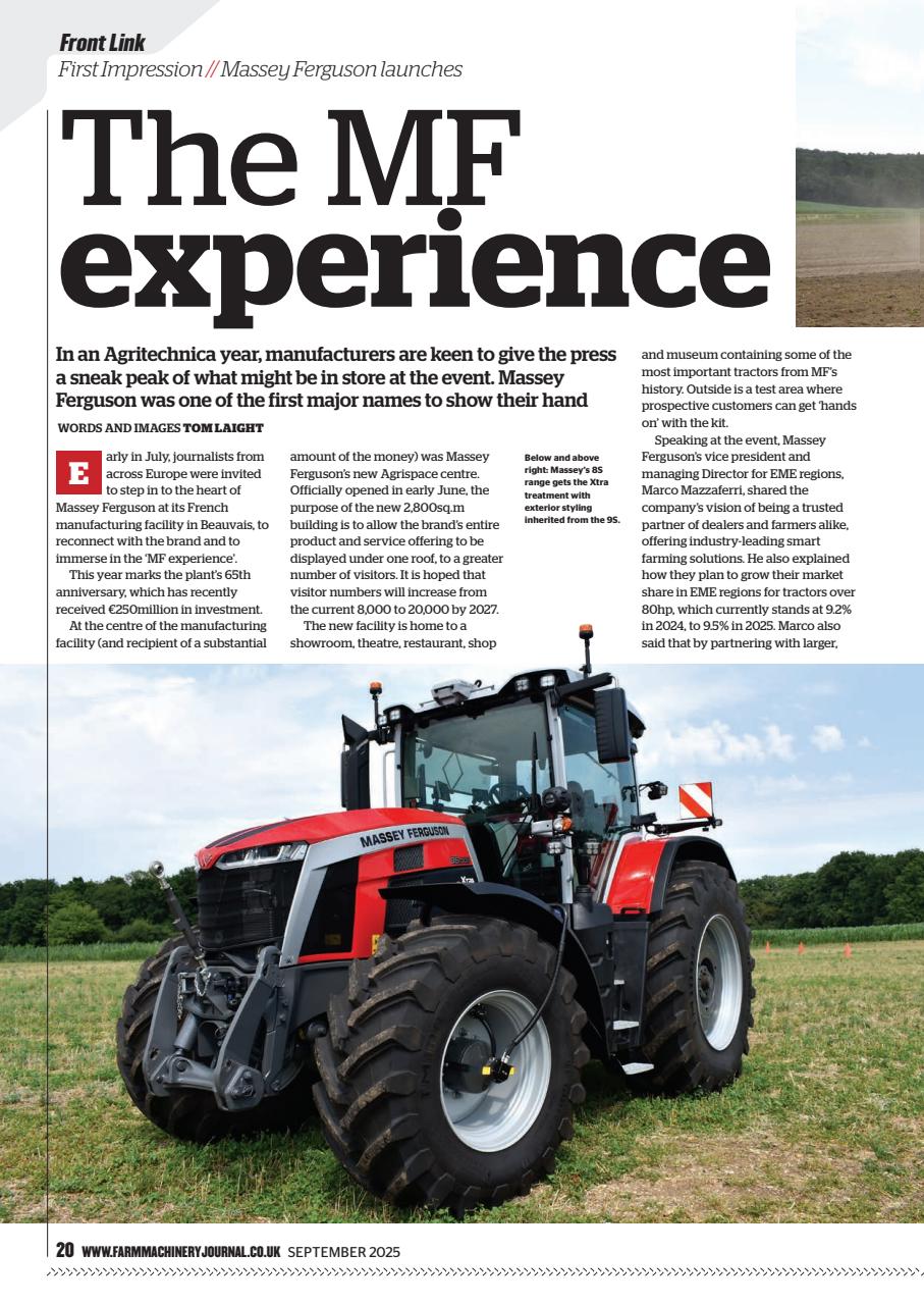 Farm Machinery Journal Preview Pages