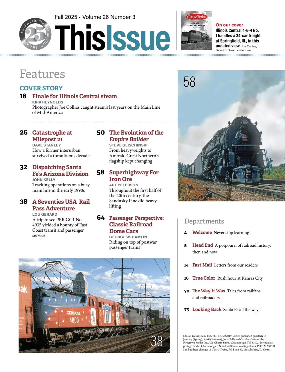 Classic Trains Preview Pages