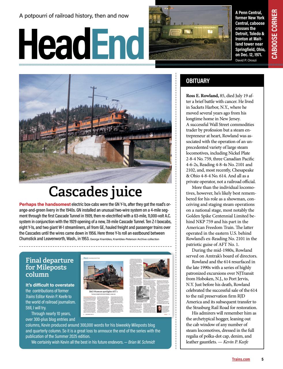 Classic Trains Preview Pages