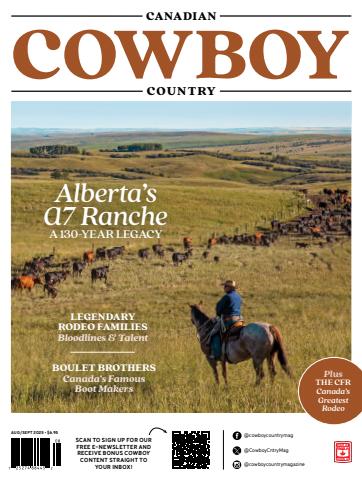 Canadian Cowboy Country issue August/September 2025
