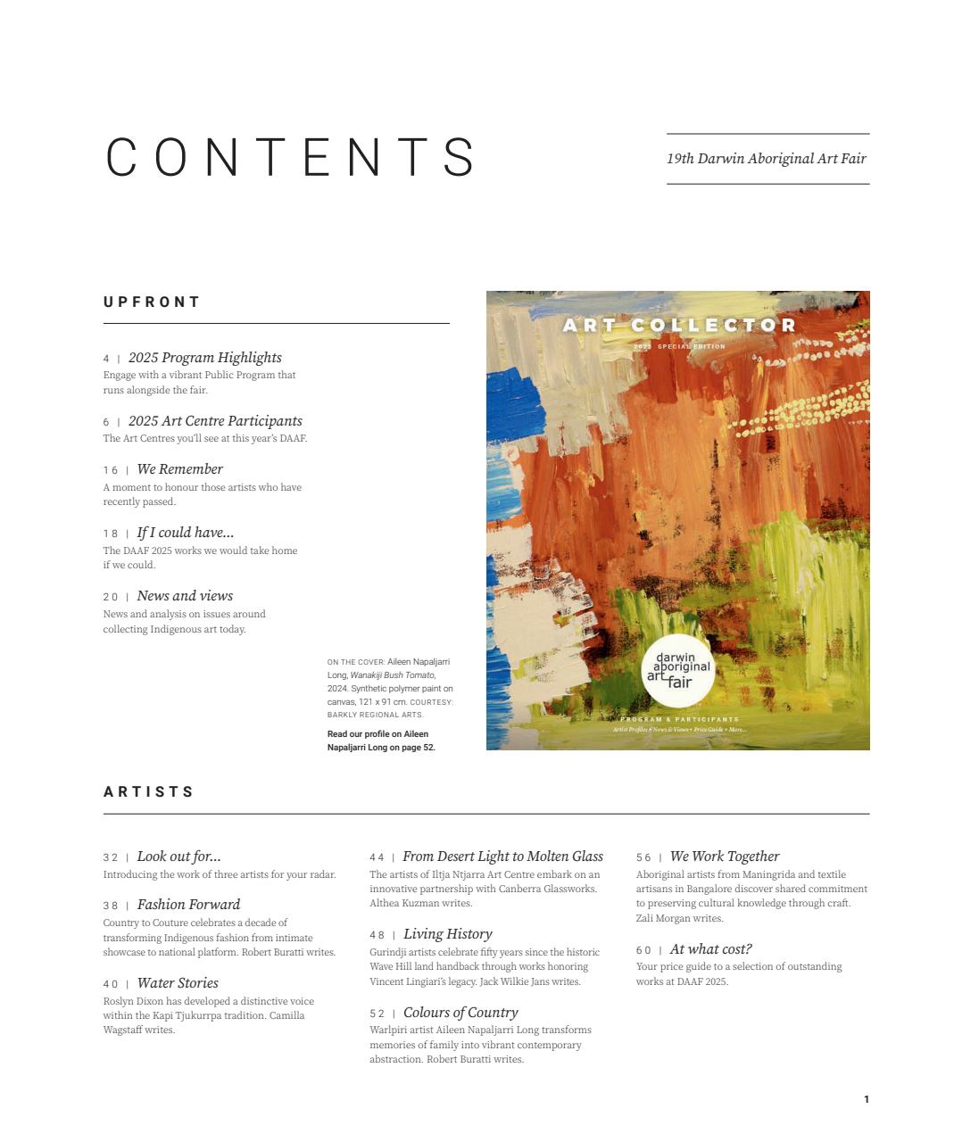 Art Collector Preview Pages