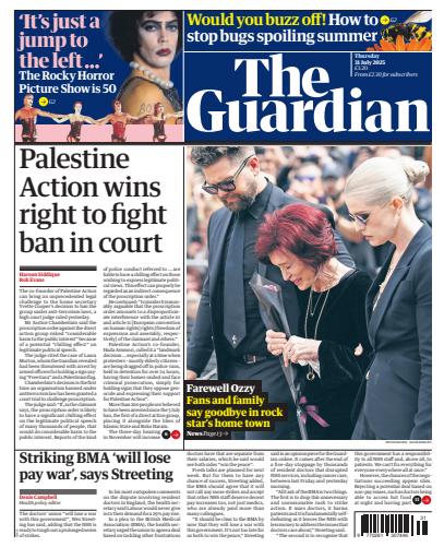 The Guardian Newspaper issue 