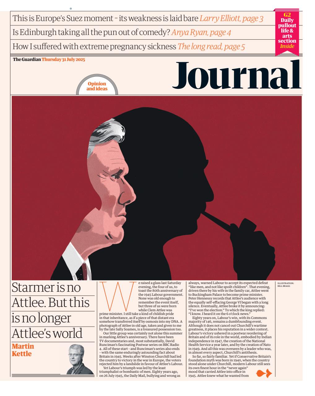 The Guardian Newspaper Preview Pages