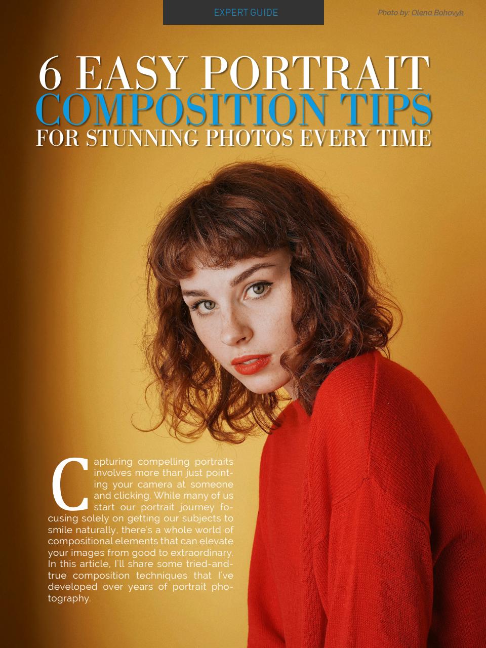 Photography Masterclass Magazine Preview Pages