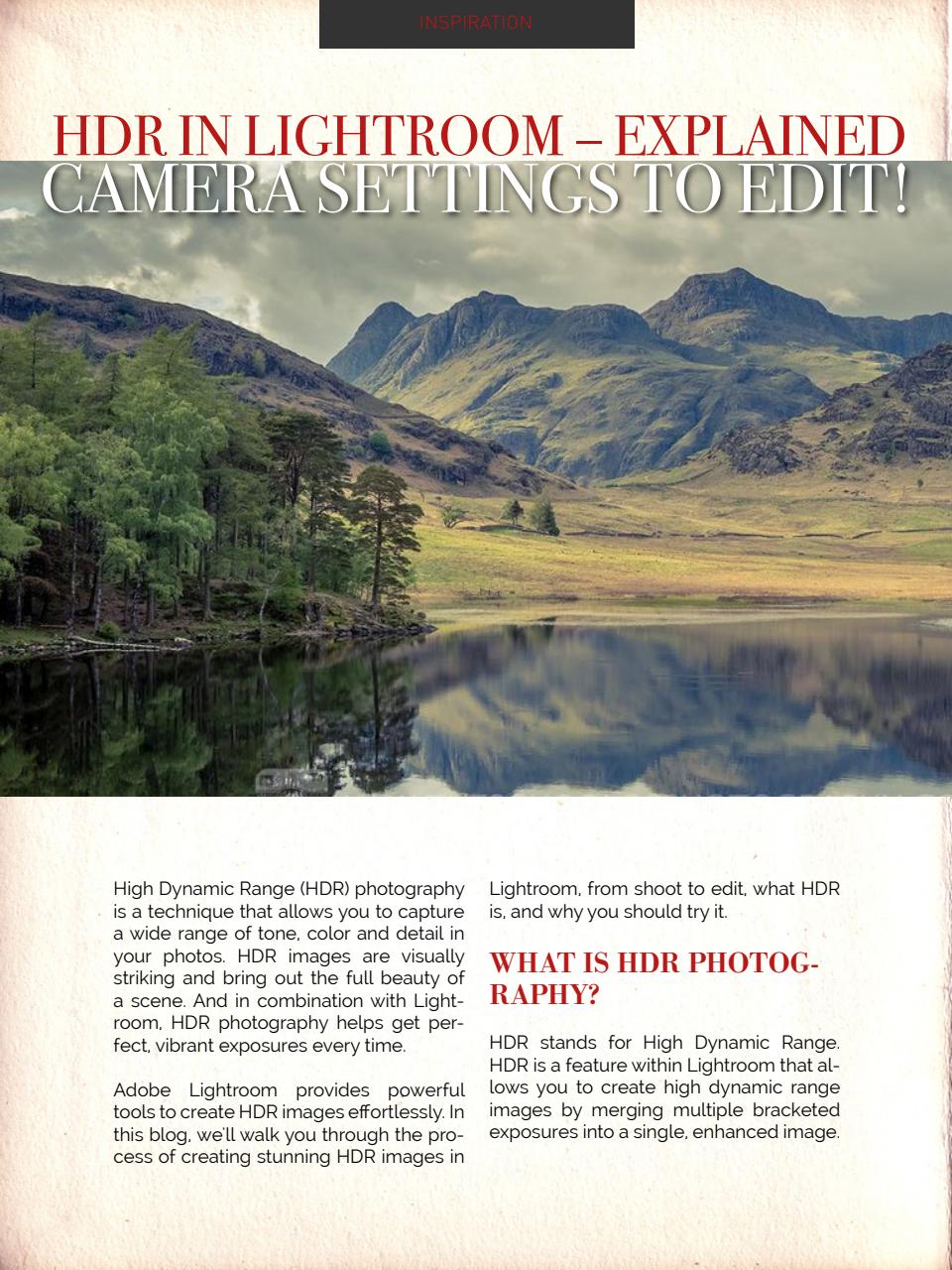 Photography Masterclass Magazine Preview Pages