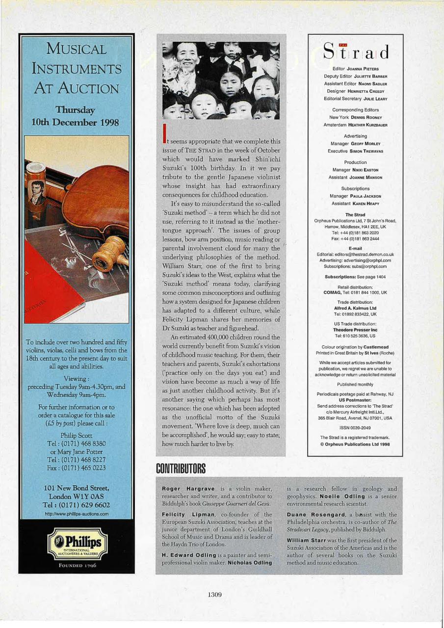 The Strad Preview Pages
