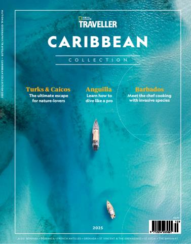National Geographic Traveller UK issue National Geographic Traveller Collection Caribbean 2025