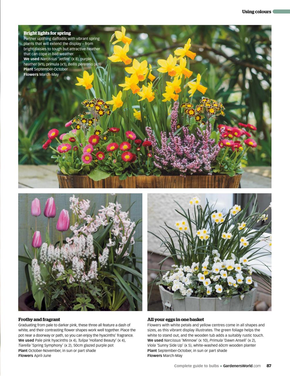BBC Gardeners’ World Magazine Preview Pages