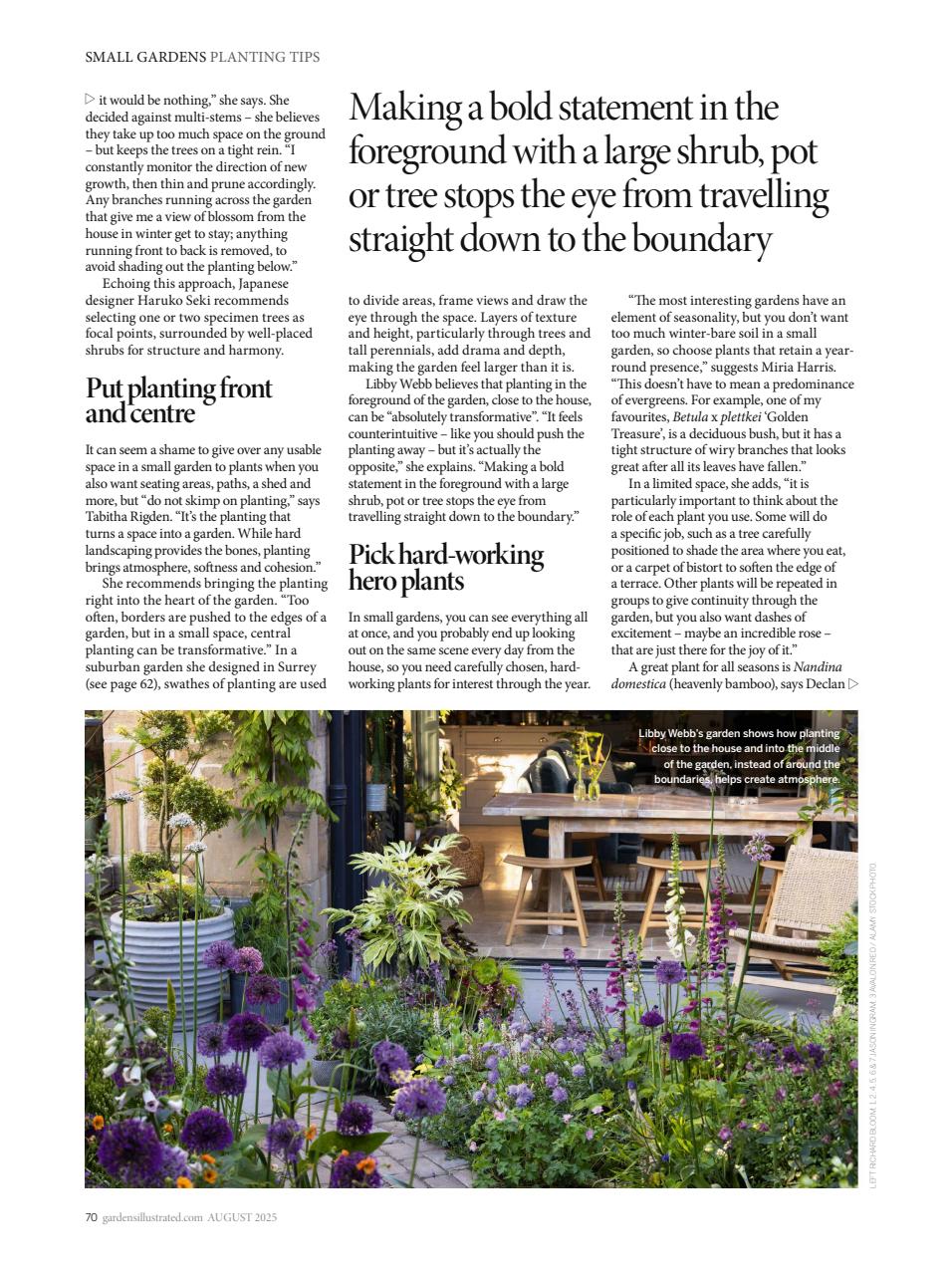 Gardens Illustrated Preview Pages