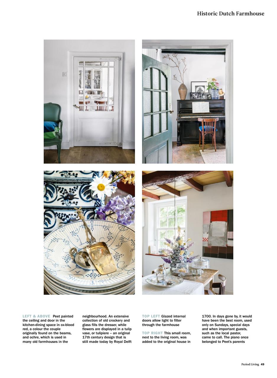 Period Living Magazine Preview Pages