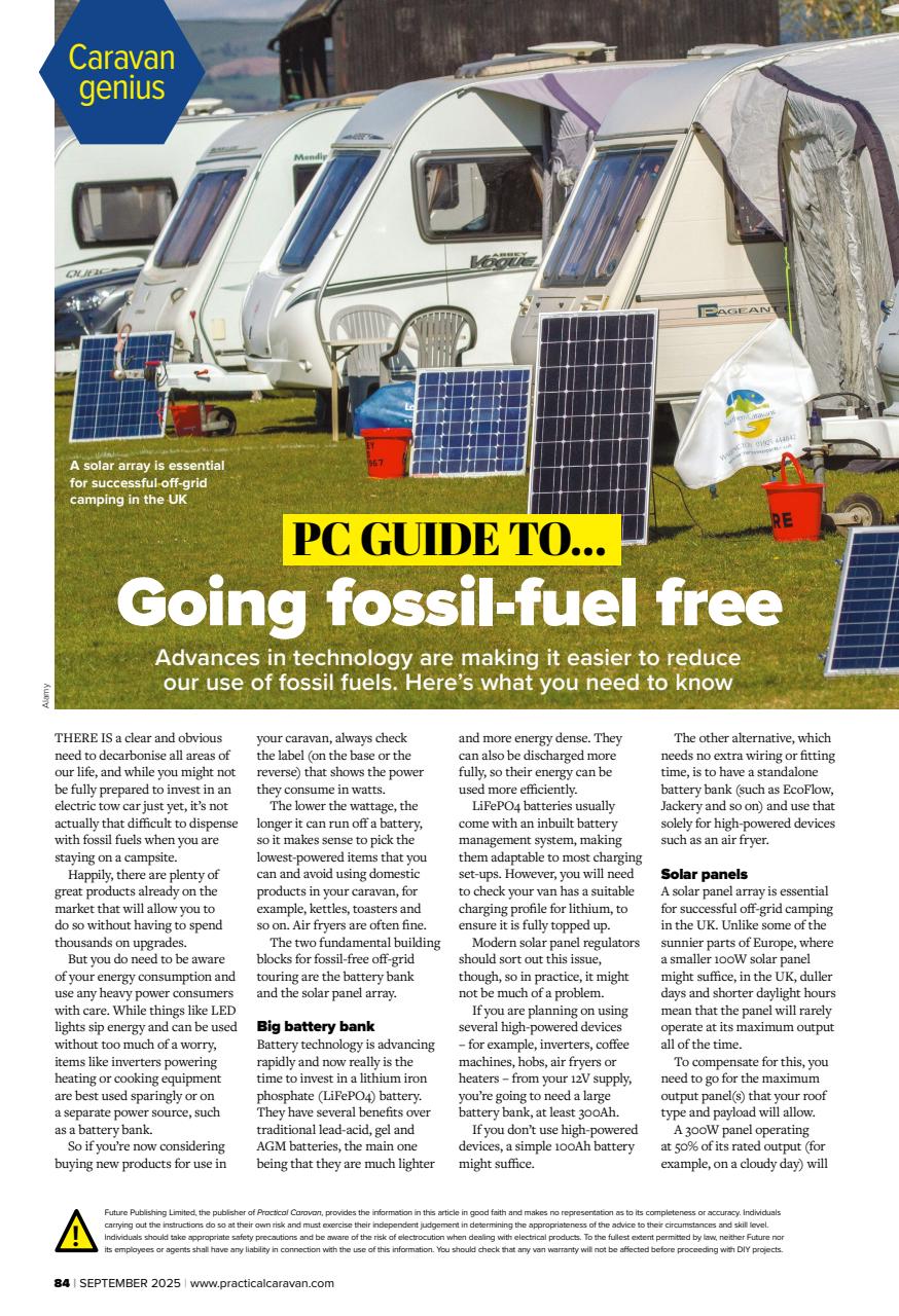 Practical Caravan Preview Pages