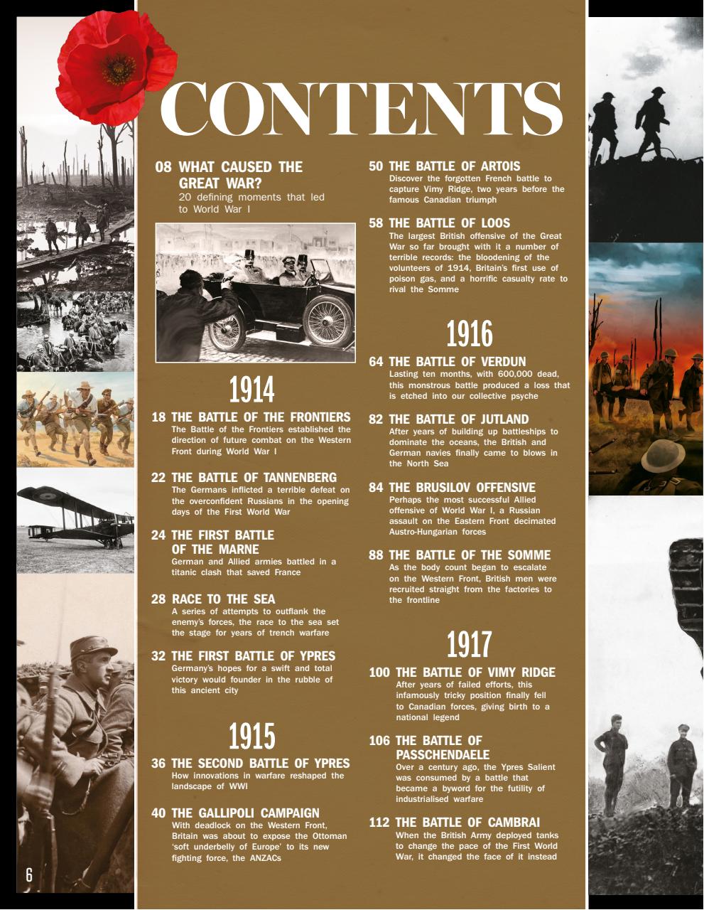 History of War Bookazine Preview Pages