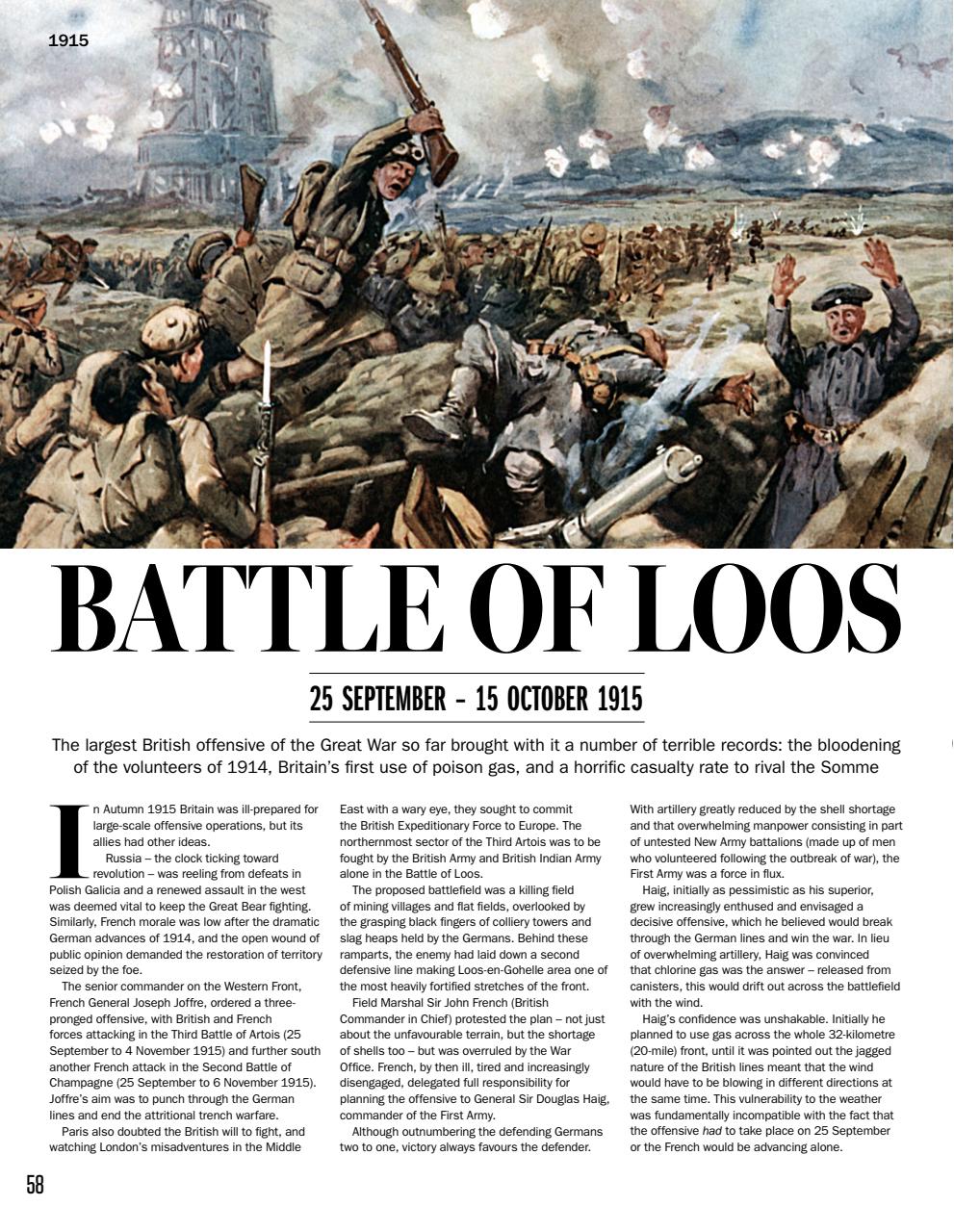 History of War Bookazine Preview Pages