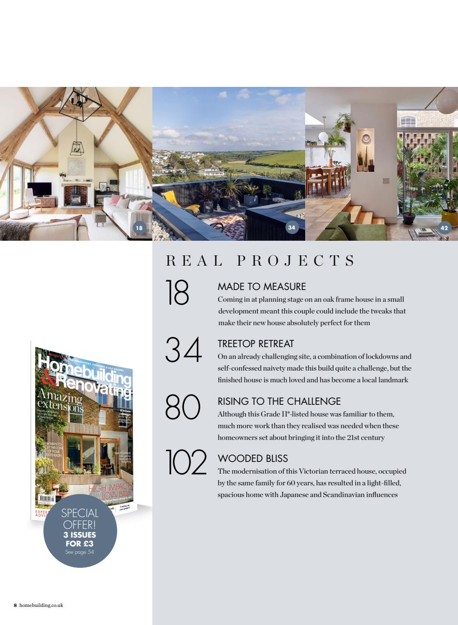 Homebuilding & Renovating Magazine Preview Pages
