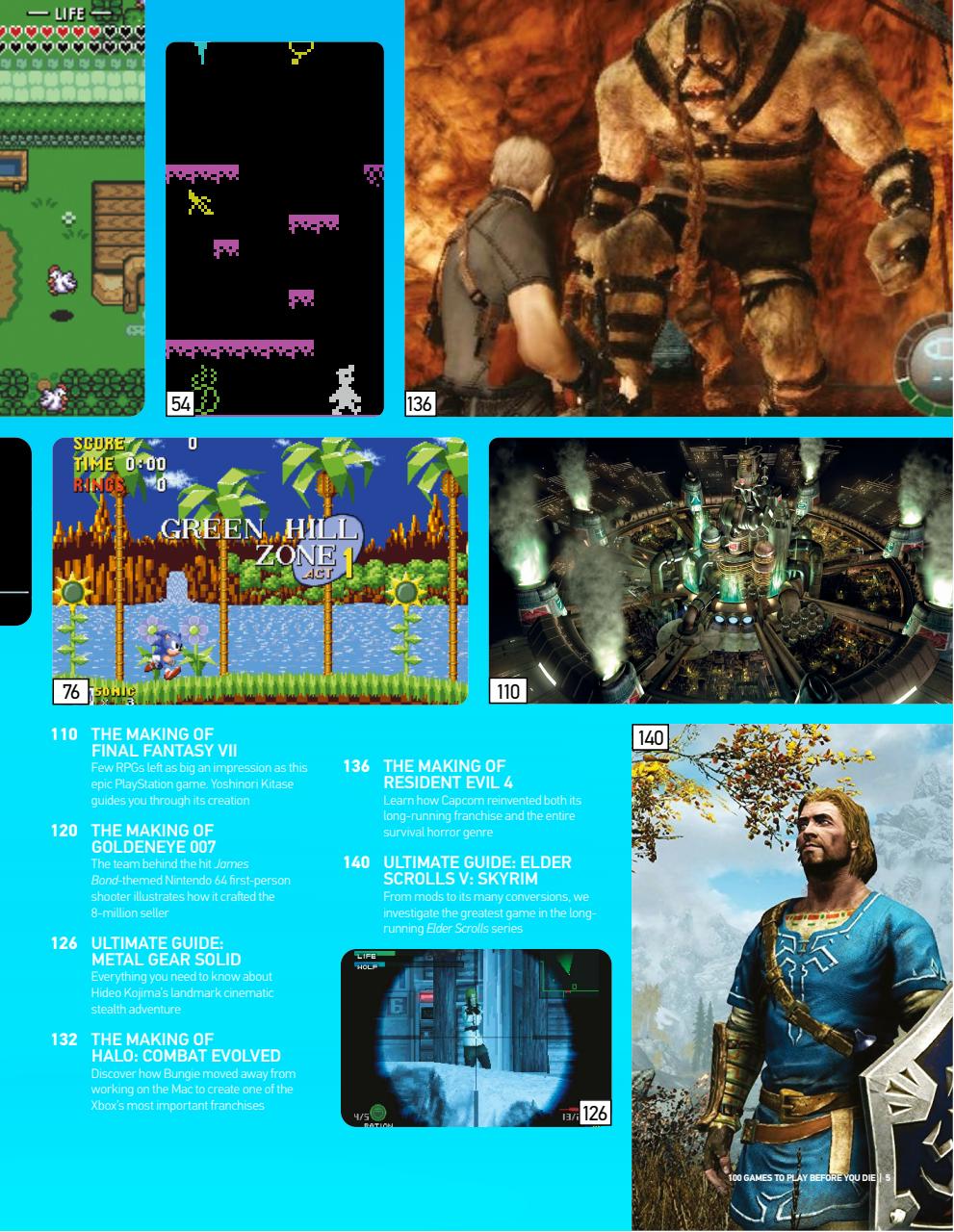 Gaming Bookazine Preview Pages