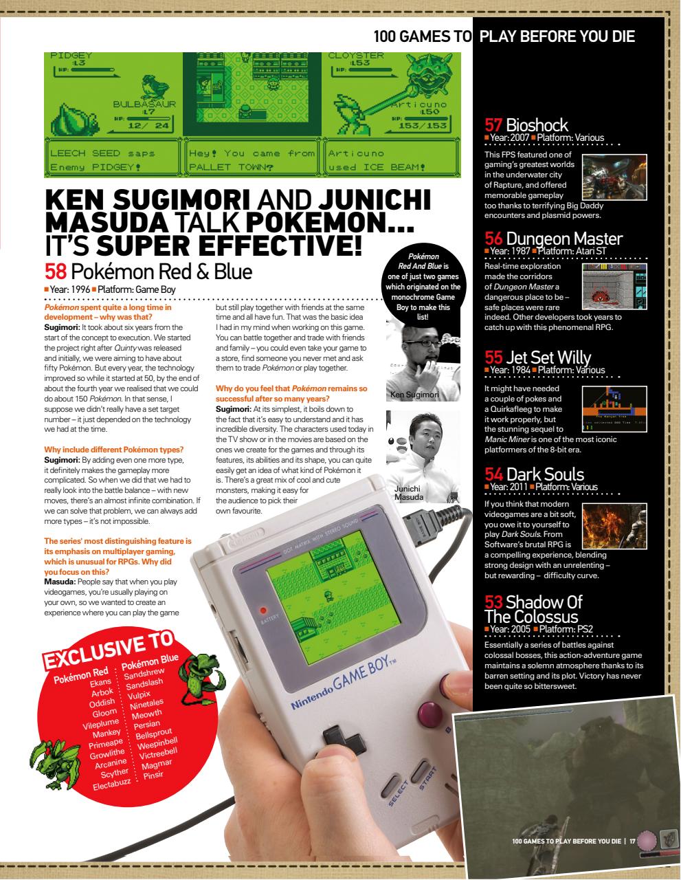 Gaming Bookazine Preview Pages
