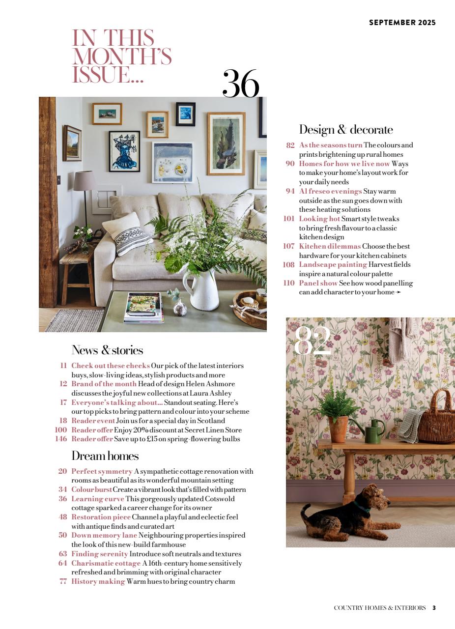 Country Homes & Interiors Preview Pages