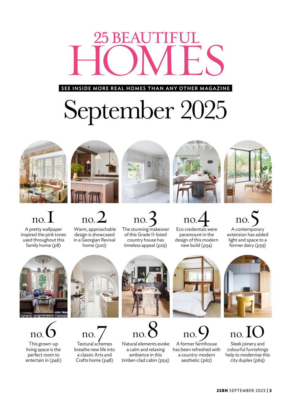 25 Beautiful Homes Preview Pages