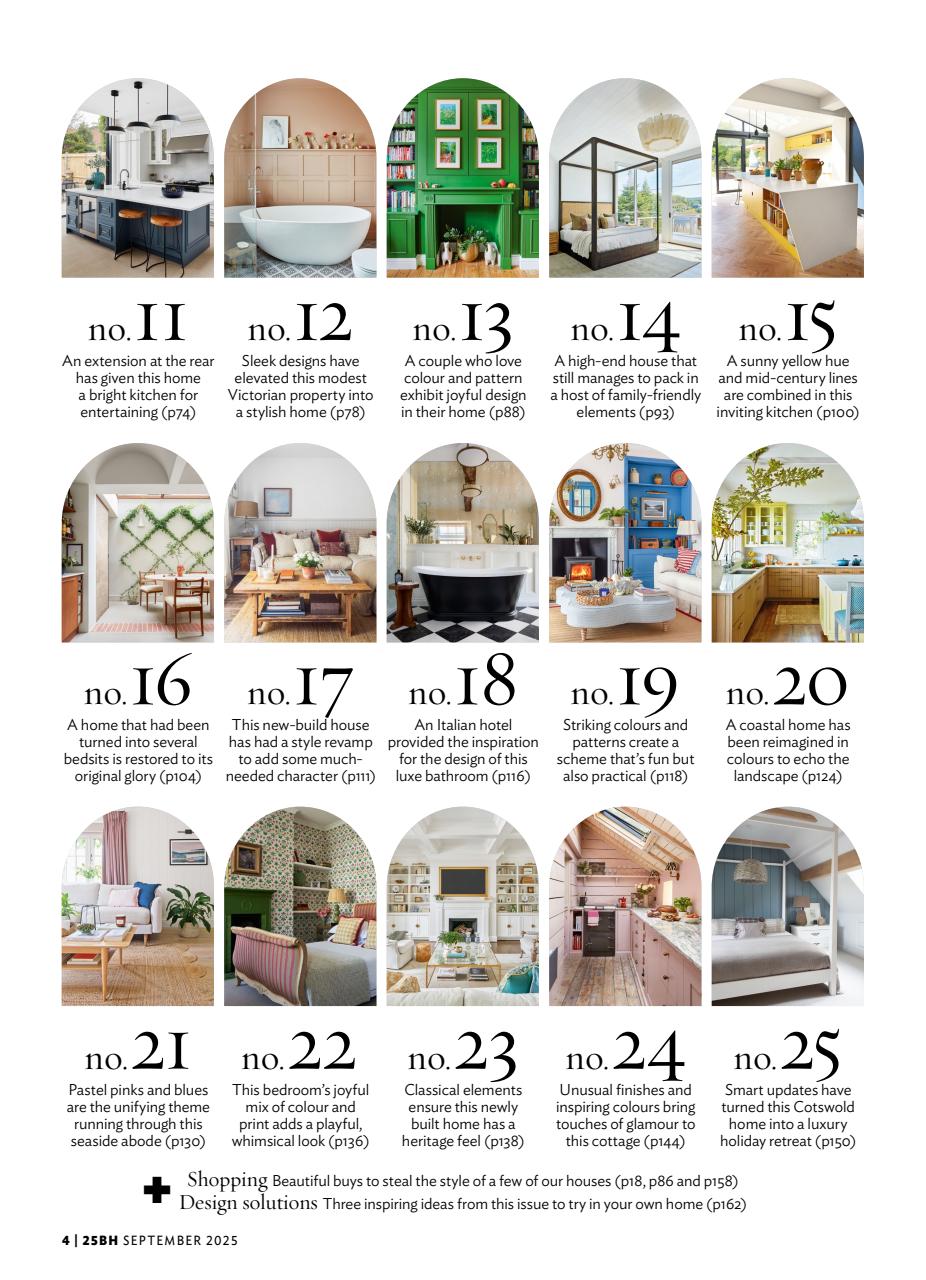 25 Beautiful Homes Preview Pages