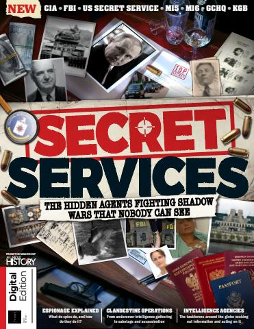 All About History Secret Services First Edition issue All About History Secret Services First Edition