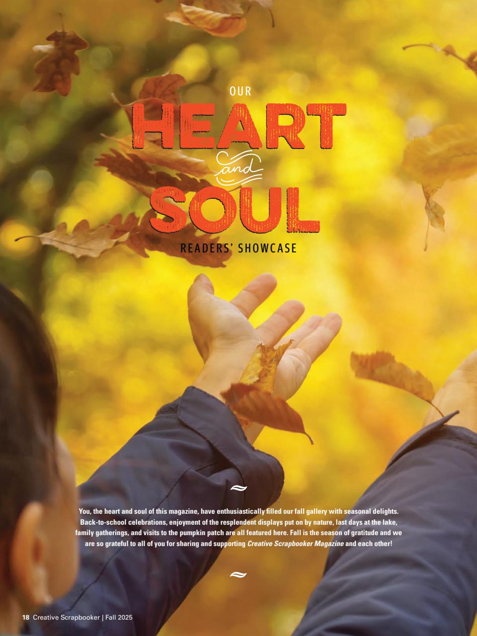 Creative Scrapbooker Preview Pages