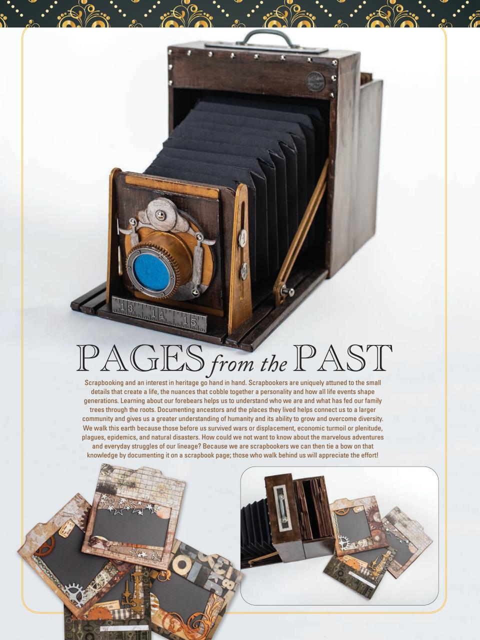 Creative Scrapbooker Preview Pages