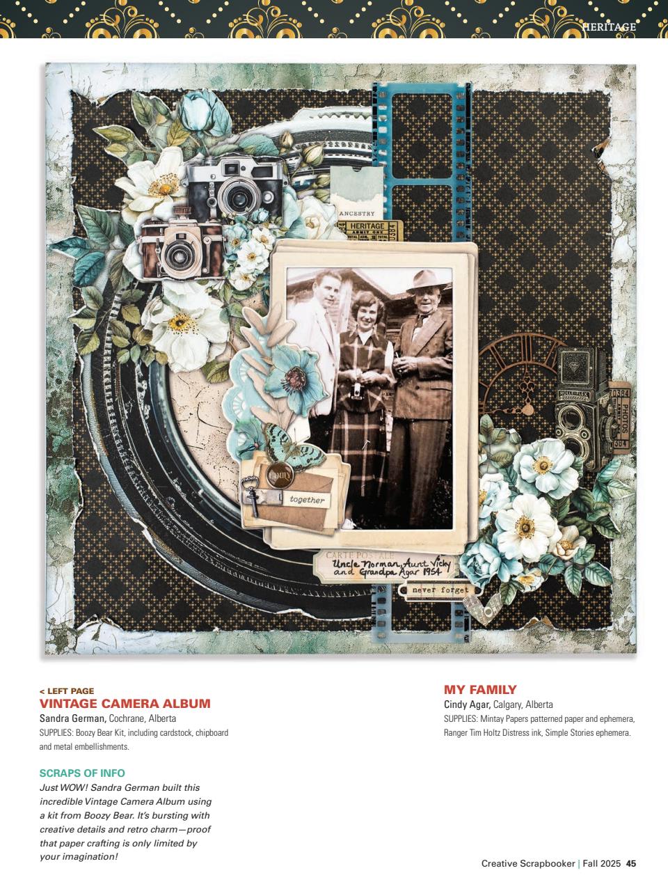 Creative Scrapbooker Preview Pages