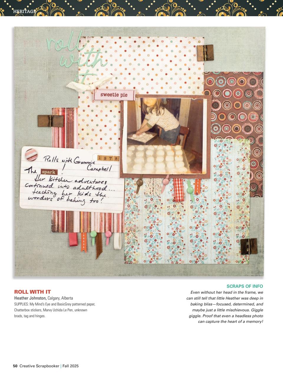 Creative Scrapbooker Preview Pages