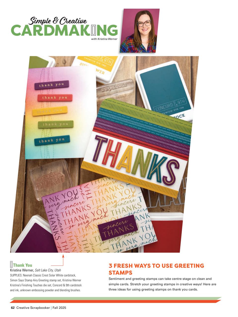 Creative Scrapbooker Preview Pages