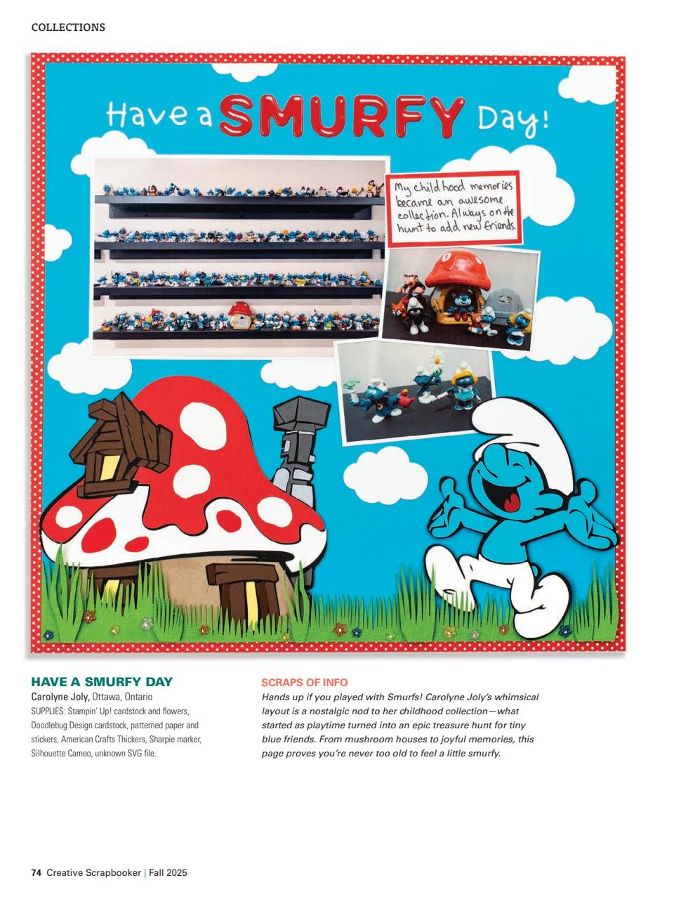 Creative Scrapbooker Preview Pages