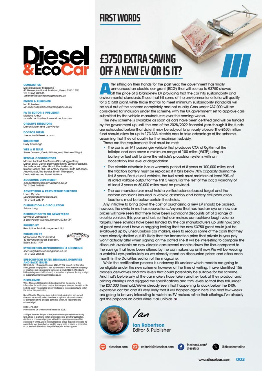 Diesel&EcoCar Magazine Preview Pages