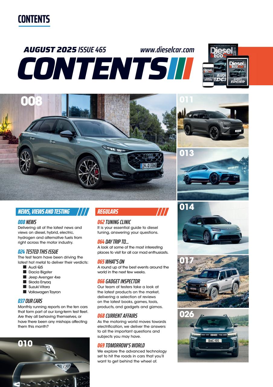 Diesel&EcoCar Magazine Preview Pages