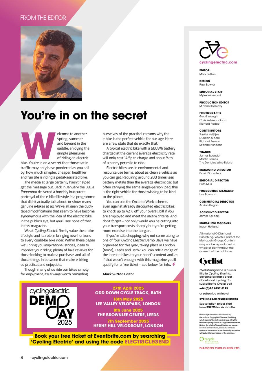 Cyclist Preview Pages