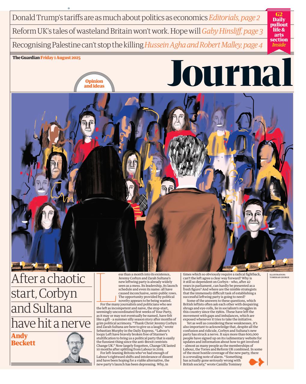 The Guardian Newspaper Preview Pages