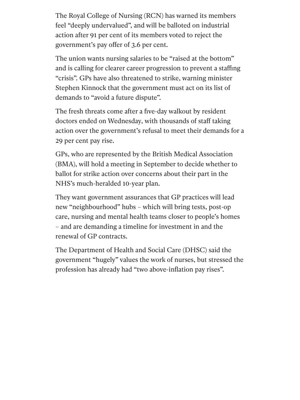 The Independent Daily Edition Newspaper Preview Pages