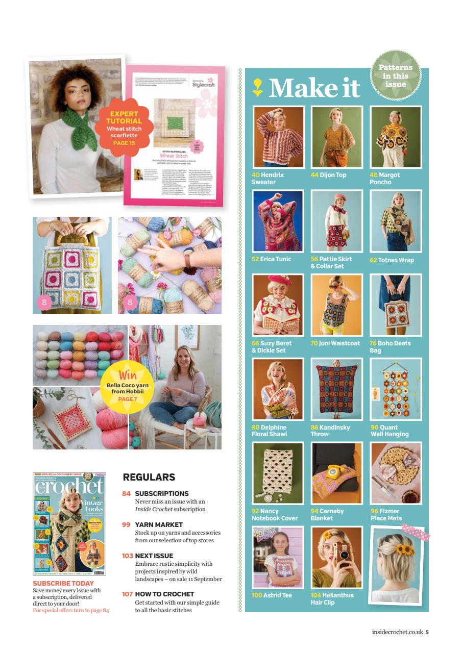 Inside Crochet Preview Pages