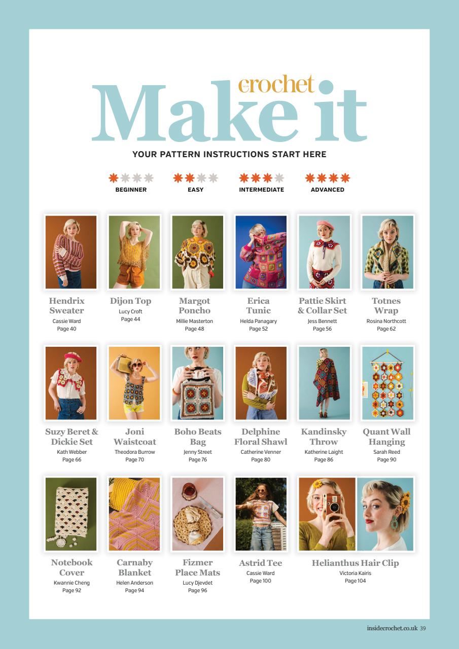 Inside Crochet Preview Pages