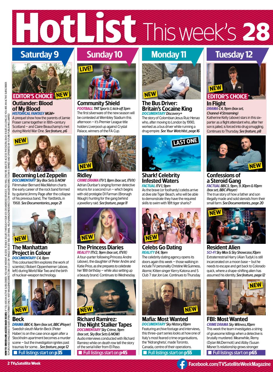 TV & Satellite Week Preview Pages