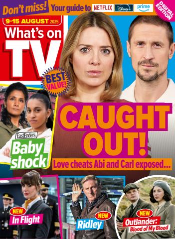 What's on TV issue 9 Aug 2025