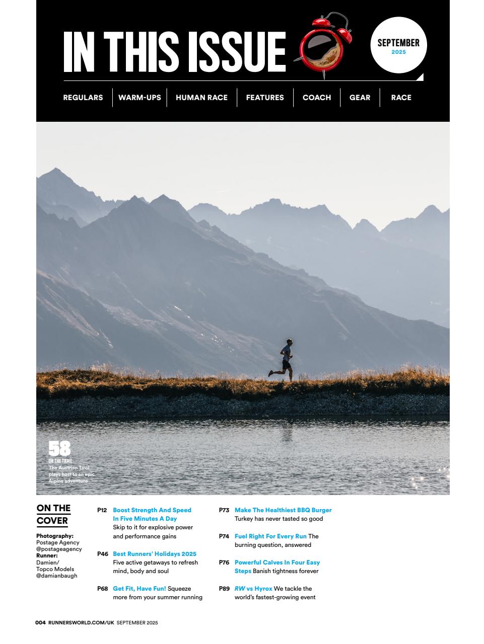 Runner's World Preview Pages